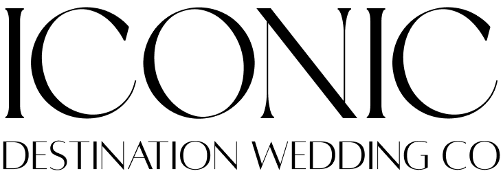 Iconic Destination Wedding Co Logo